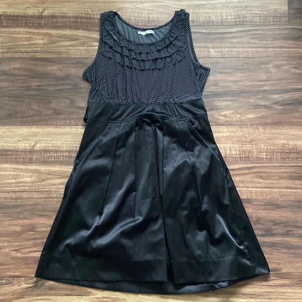 Sleeveless Mixed Media Dress